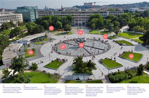 Detailne poškodený vyschnutý trávnik na Námestí slobody