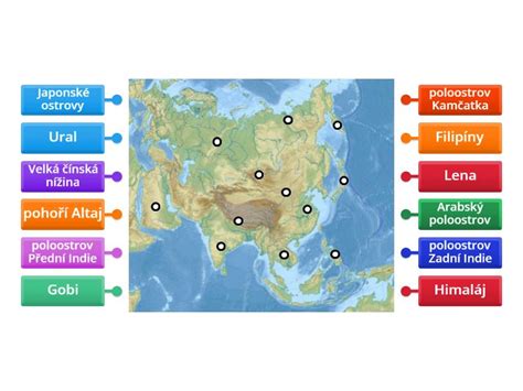 Mapa Himaláj s vyznačenými oblasťami výskytu paliem