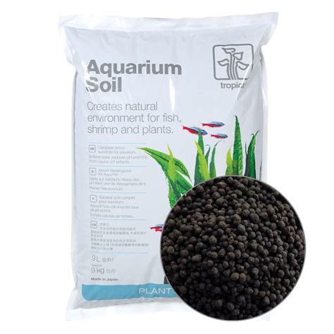 Fotografia prosperujúcich kreviet v akváriu s Tropica Aquarium Soil