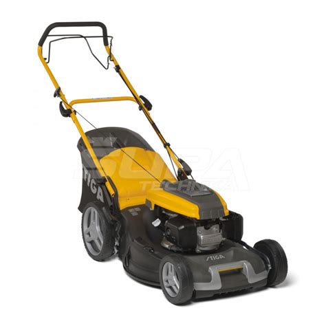 Ilustrácia technika opravujúceho motor kosačky