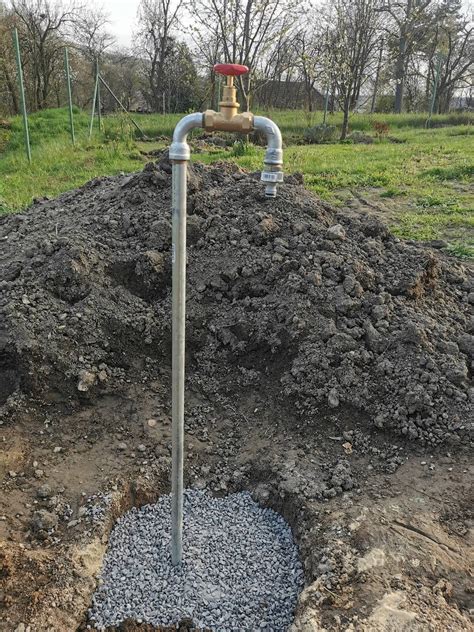 Detailná schéma montáže filtra a tlakovej redukcie na záhradný kohútik