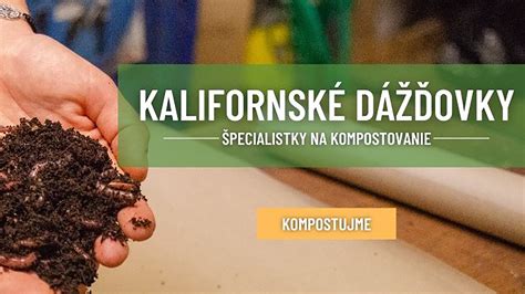 Makro záber kalifornských dážďoviek v komposte