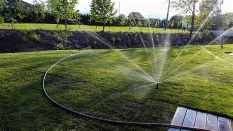 Systém zavlažovania trávnika