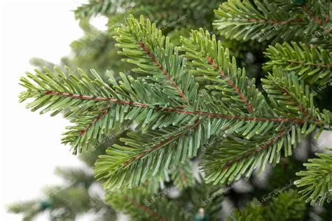 Detail 3D vetvičiek umelého vianočného stromčeka Jedľa Exclusive 220 cm