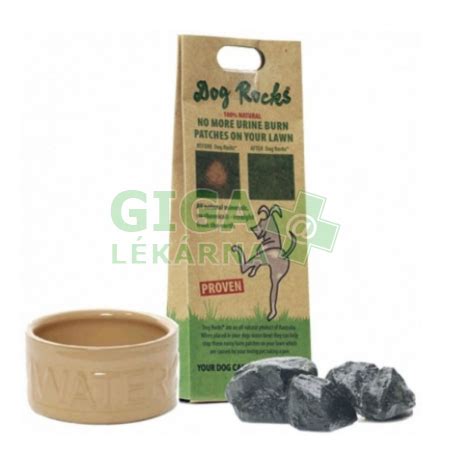 Balenie Dog Rocks s miskou a vodou