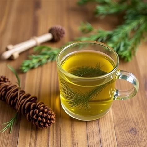 Detail borovicových ihličiek a šušiek