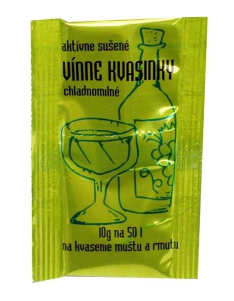 Kvasinky a živné soli pre víno