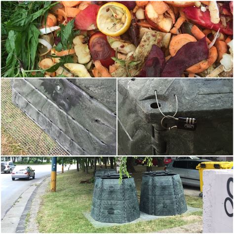 Kompostovisko v záhrade, ktoré slúži na tvorbu organickej hmoty