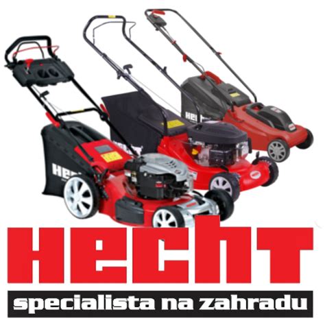 Ilustračná fotografia rôznych typov kosačiek HECHT