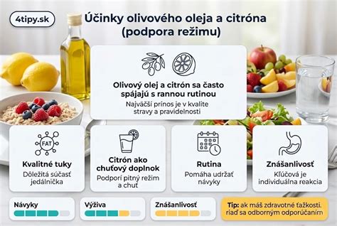 Infografika znázorňujúca výhody kombinácie paradajok a olivového oleja