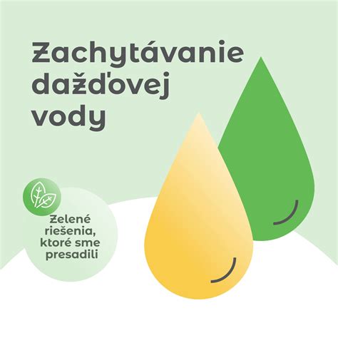 Infografika porovnávajúca úsporu vody a nákladov pri použití dažďovej vody