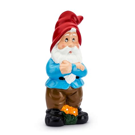 Záhradný trpaslík v joga póze