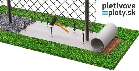 Schéma vrstvenia záhonu s použitím geotextílie a kamennej kôry pre maximálnu ochranu proti burine.