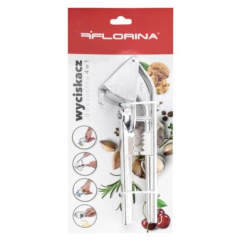 Infografika ukazujúca, ako funguje lis na cesnak