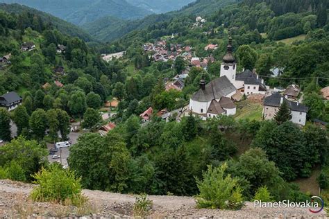 Pohľad na Španiu dolinu s haldou zo šachty Maximilián
