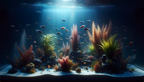 Ukážka bieleho akváriového piesku Nebeský piesok v akváriu