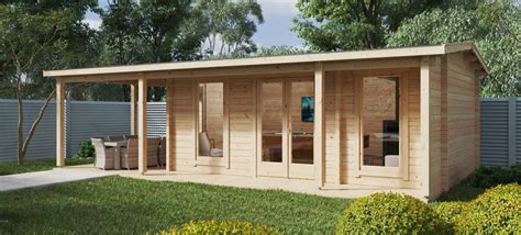 ilustračné foto dreveného záhradného domčeka v záhrade