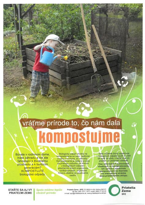 Ilustrácia domáceho kompostéra v záhrade