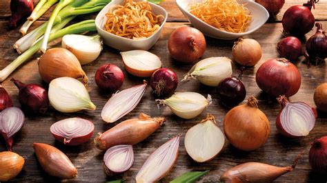 fotografia cibule s klíčkami