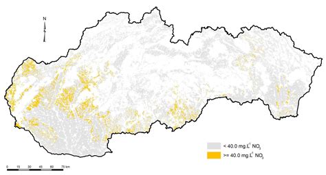 Schéma kolobehu živín: prechod dusíka a fosforu z polí do podzemných a povrchových vôd