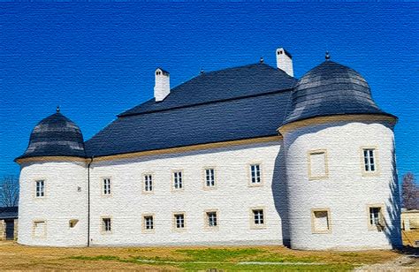 Panoramatická fotografia obce Ostrá Lúka v prostredí Nízkych Tatier