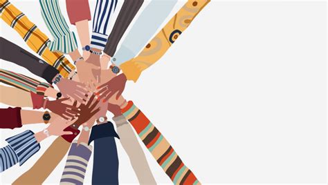 ilustrácia znázorňujúca ľudí, ako si navzájom podávajú ruky alebo vymieňajú informácie
