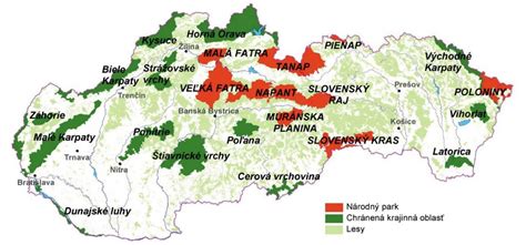 Mapa postihnutých vinohradníckych oblastí na Slovensku