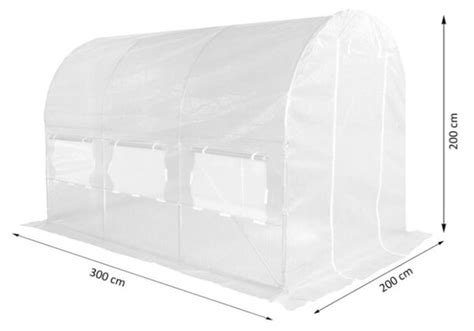 Záhradný fóliovník 2x3m s rastlinami
