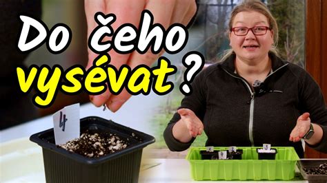 Schéma výsevu semienok do substrátu