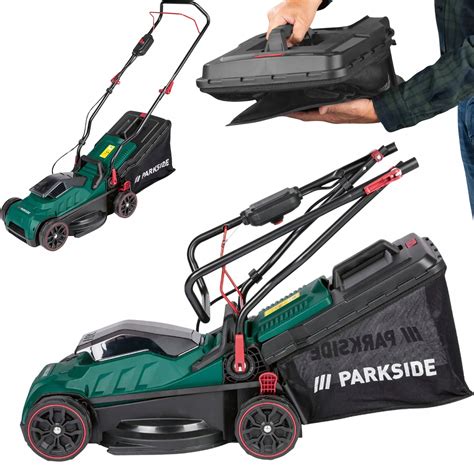 Produktové foto akumulátorovej kosačky Parkside PRMA 20-Li A1