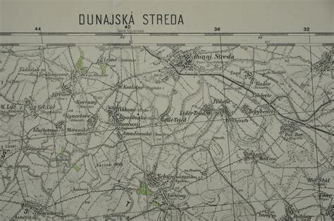 Historická fotografia alebo mapa úseku hraničnej roty Devín pre dokreslenie dobovej atmosféry