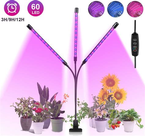 Spektrum svetla LED lampy pre rastliny (modré a červené svetlo)