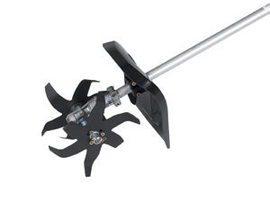 Diagram zobrazujúci kultivátor CTA9500 ako nadstavec pre pohonné jednotky Ego Power+.