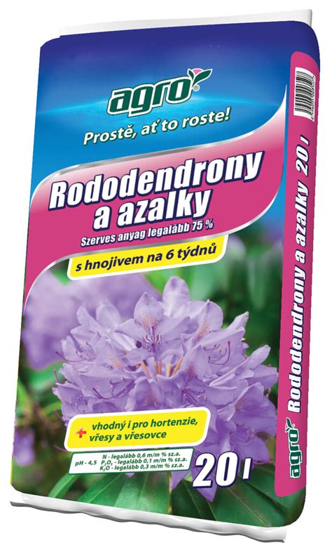 Obal produktu: Substrát pre azalky a rododendrony