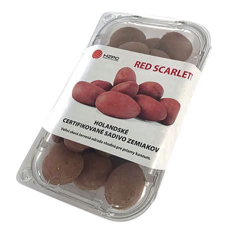 Zemiak Red Scarlet s červenou šupkou