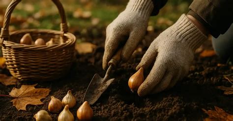 Jesenná výsadba cibuľovín - tulipány a narcisy