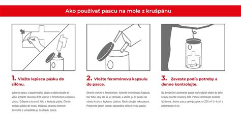 Feromónový lapač na mole