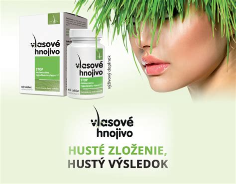 Balenie šampónu Vlasové hnojivo s popisom kľúčových benefitov.