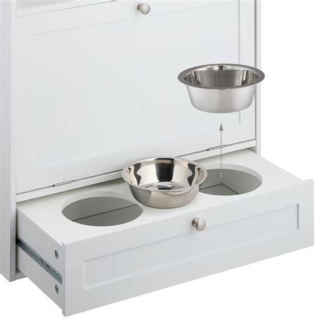 Misky s krmivom a vodou pre ježka