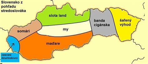 mapa regiónu Prešov so zvýraznením oblastí Sigord a Čergov