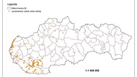 Mapa Nitry s vyznačenými lokalitami komunitných kompostovísk