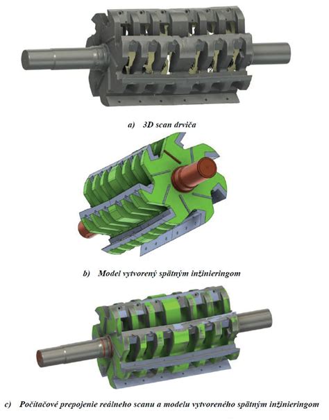 detail rezacieho mechanizmu nožového drviča