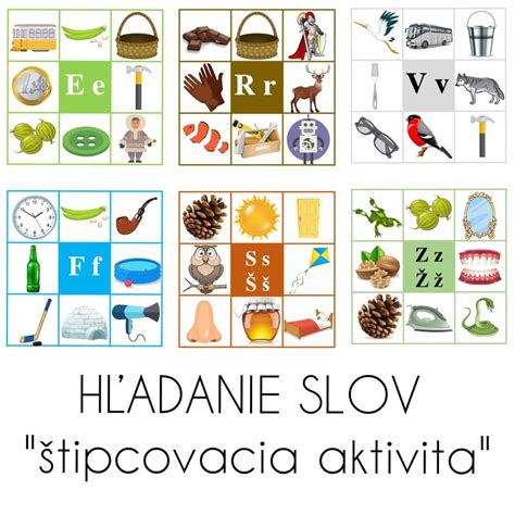 Ilustrácia s rôznymi slovami a písmenami, symbolizujúca hru na hľadanie slov.