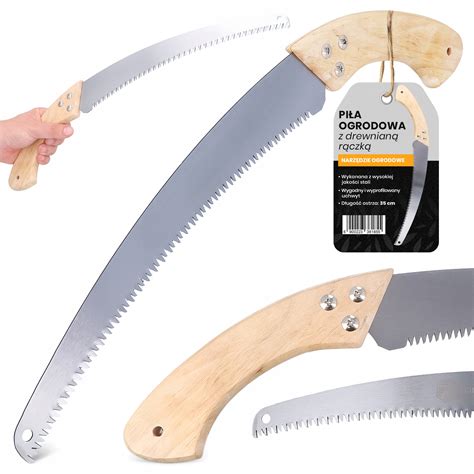 Záhradná ručná píla s ergonomickou rukoväťou