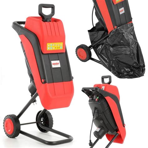 Ilustračná fotografia záhradného drviča Hecht 624 s rozloženými vetvami