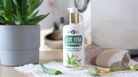 Grafické znázornenie účinkov Aloe vera na pokožku