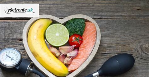 Koláž potravín podporujúcich zdravý krvný tlak