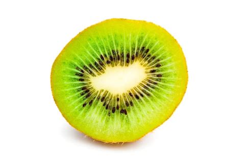 Detailné foto červeného kiwi plodu
