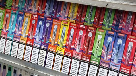 Sortiment jednorazových elektronických cigariet