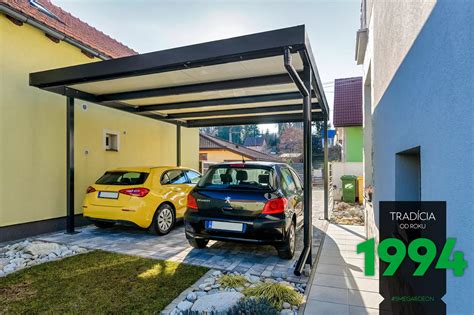 Schéma optimálnych rozmerov prístrešku pre auto